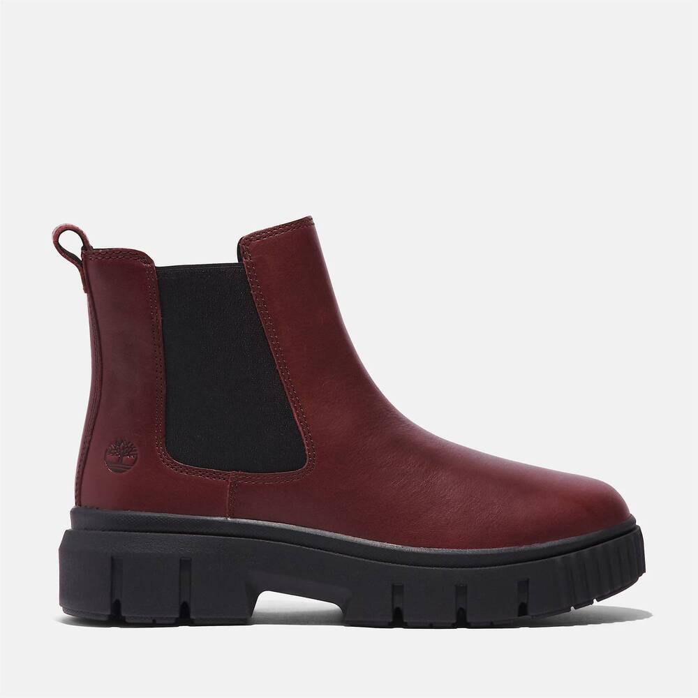 NEW TIMBERLAND women's greyfield boot in dark port